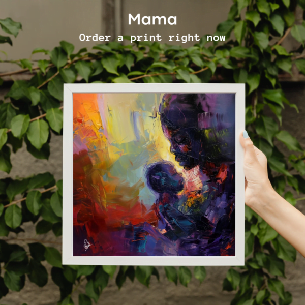 Mama - Matte Canvas, Stretched, 1.25"